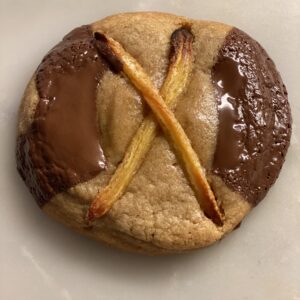LE BANANA CHOCO
COOKIE BANANE MOELLEUSE
CHOCOLAT NOIR EQUATORIALE